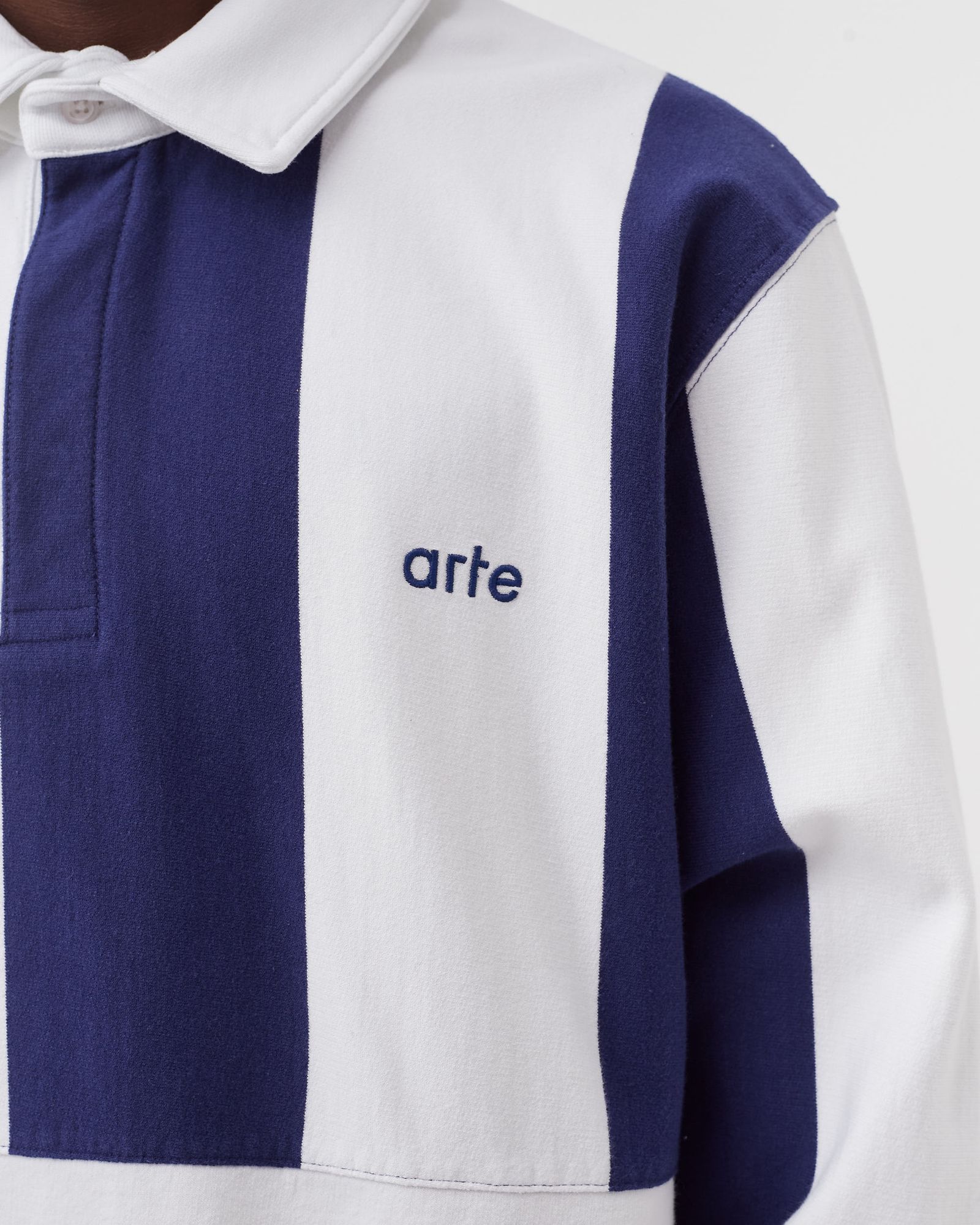 Peter Stripes Longsleeve Polo Shirt