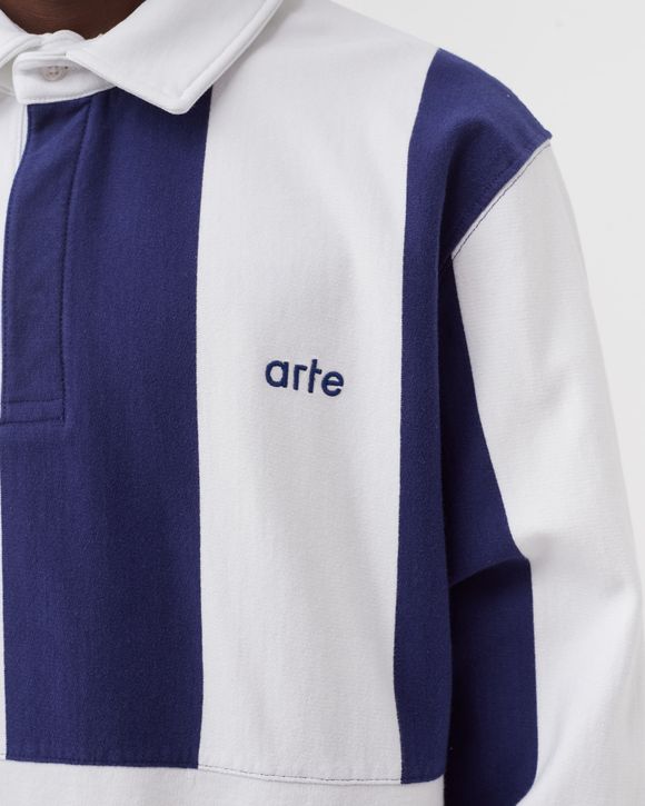 Peter Stripes Longsleeve Polo Shirt