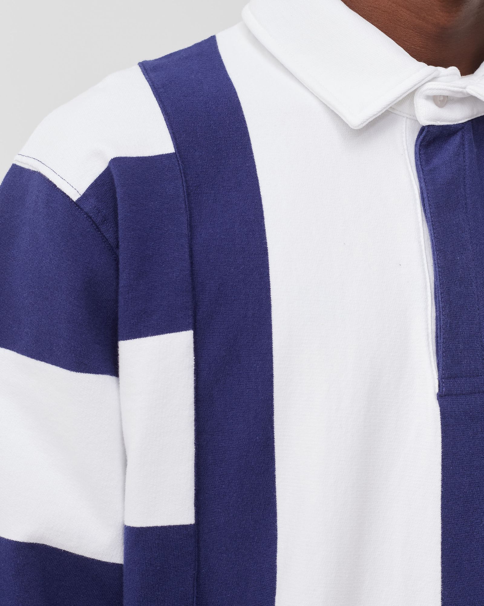 Peter Stripes Longsleeve Polo Shirt