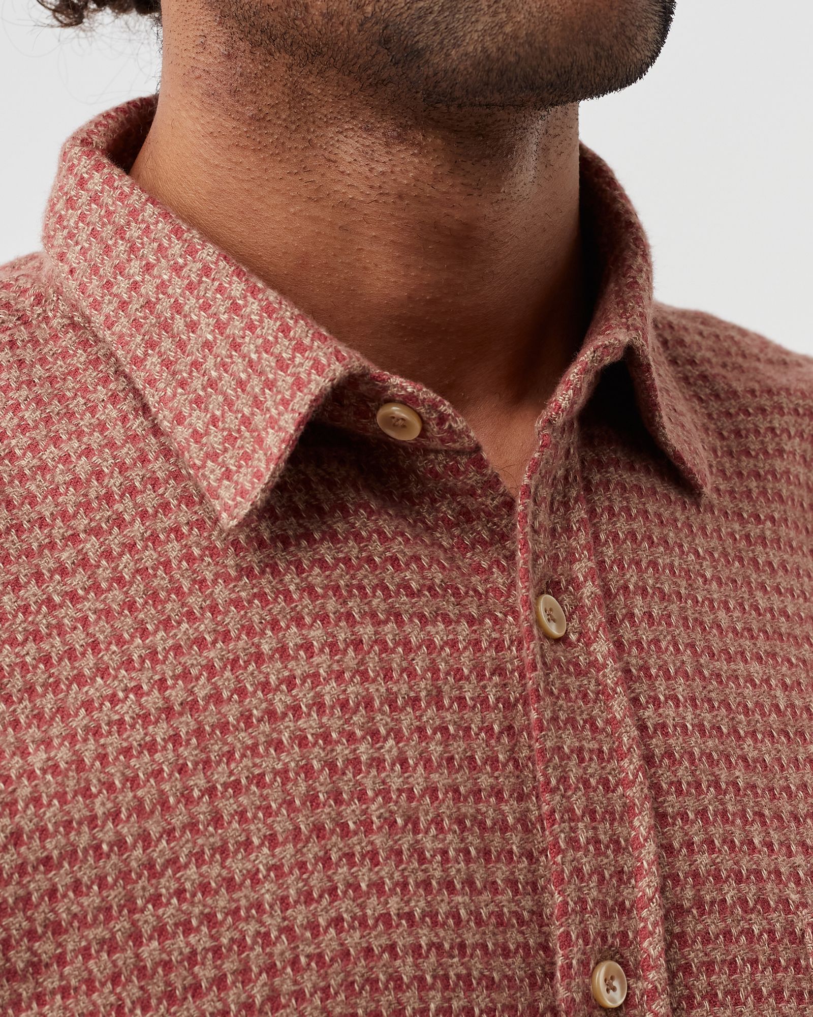 ABSTRACT PIED POULE SHIRT