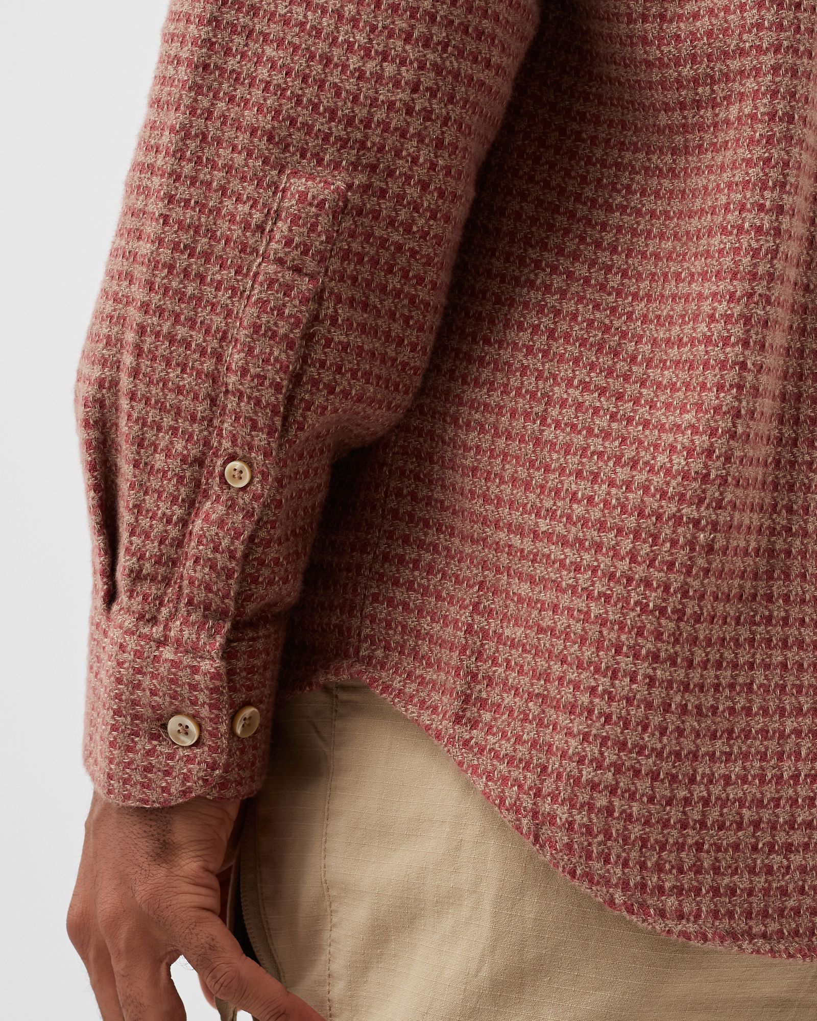 ABSTRACT PIED POULE SHIRT