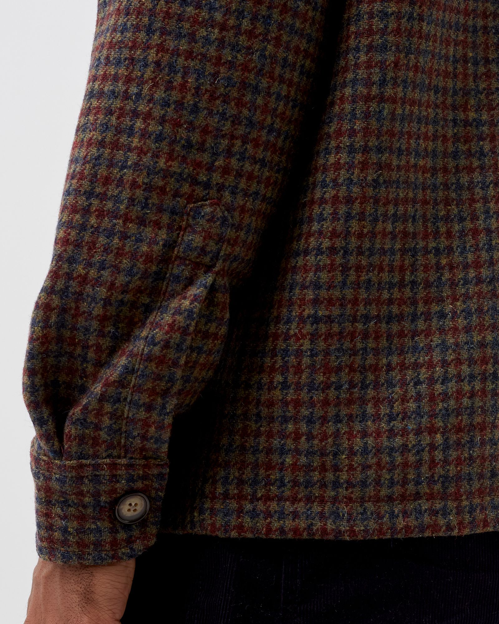 WOOL FIELD OCEAN OVERSHIRT