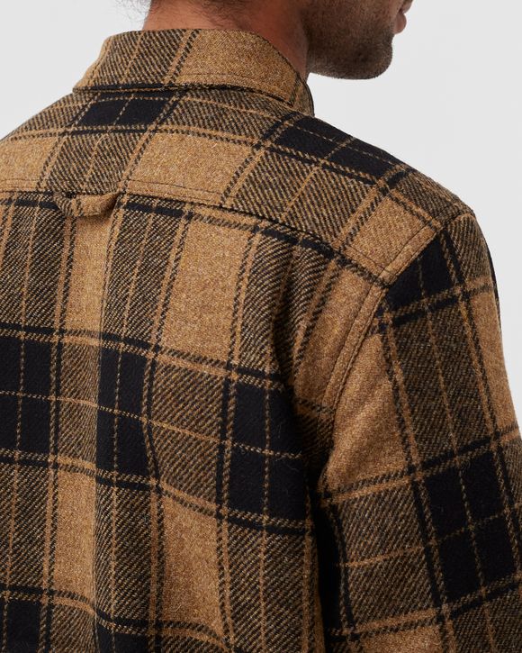 WOOL SIDE OVERSHIRT