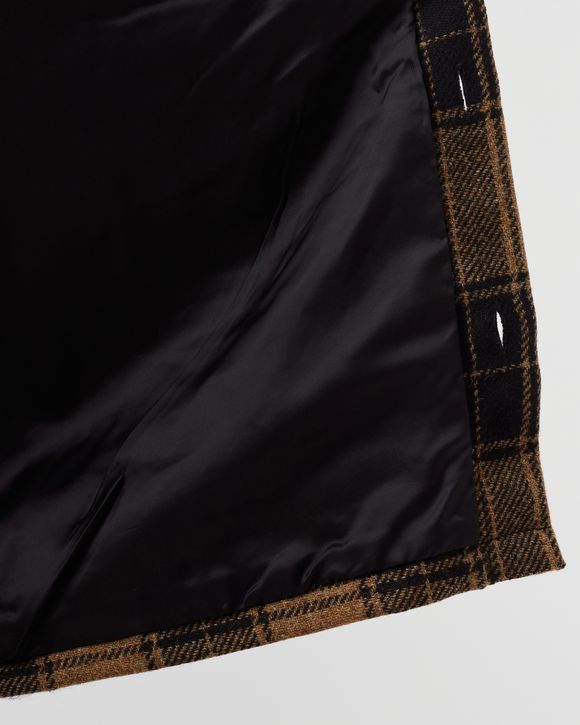WOOL SIDE OVERSHIRT