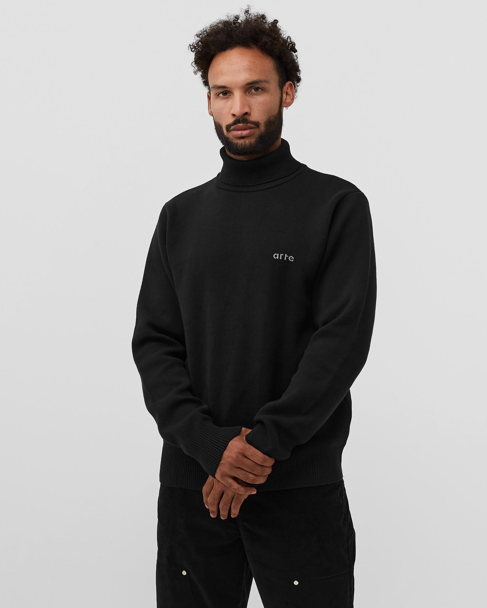 Turtleneck Knit Sweater