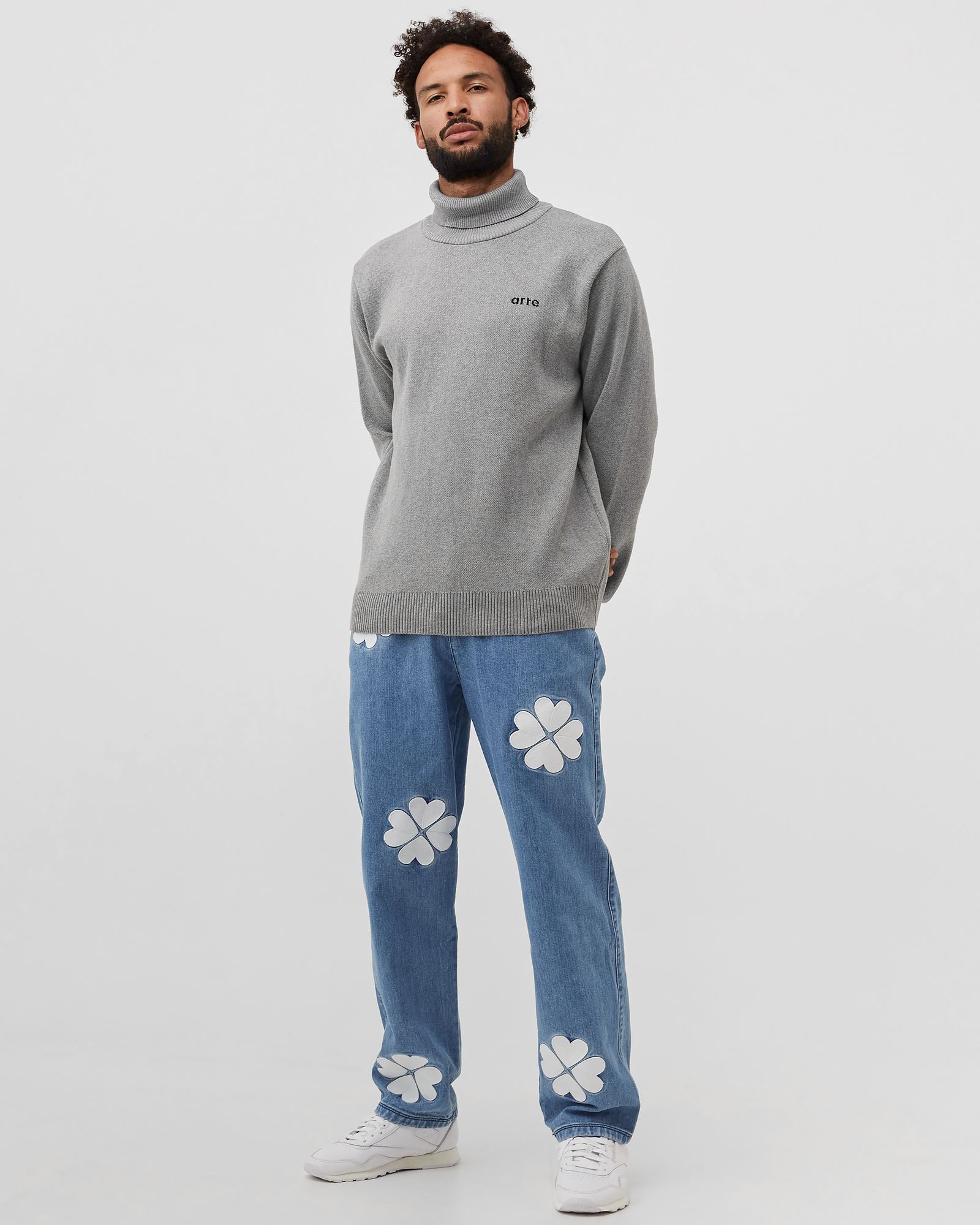 Turtleneck Knit Sweater