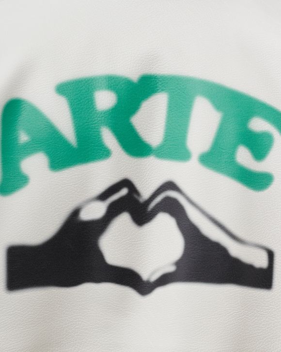 Printed Leather Jacket