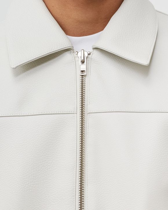 Printed Leather Jacket