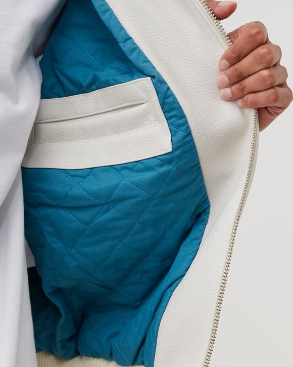 Printed Leather Jacket