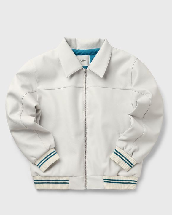 Printed Leather Jacket