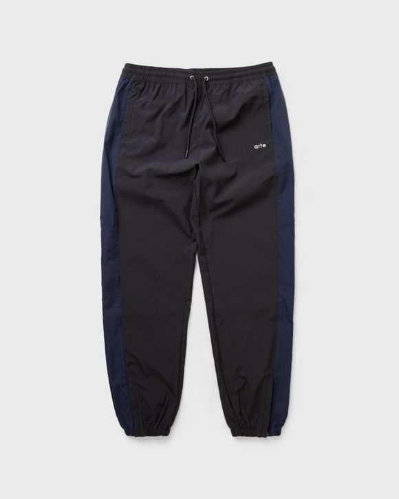 Arte Antwerp Nylon Colorblock Tracksuit Pants Black - BLACK/NAVY