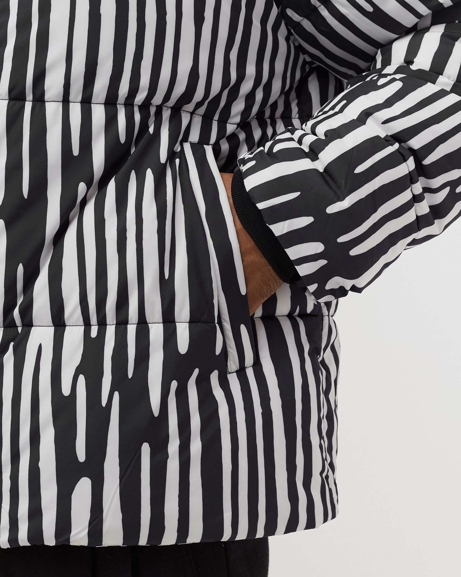 Allover Print Pufferjacket