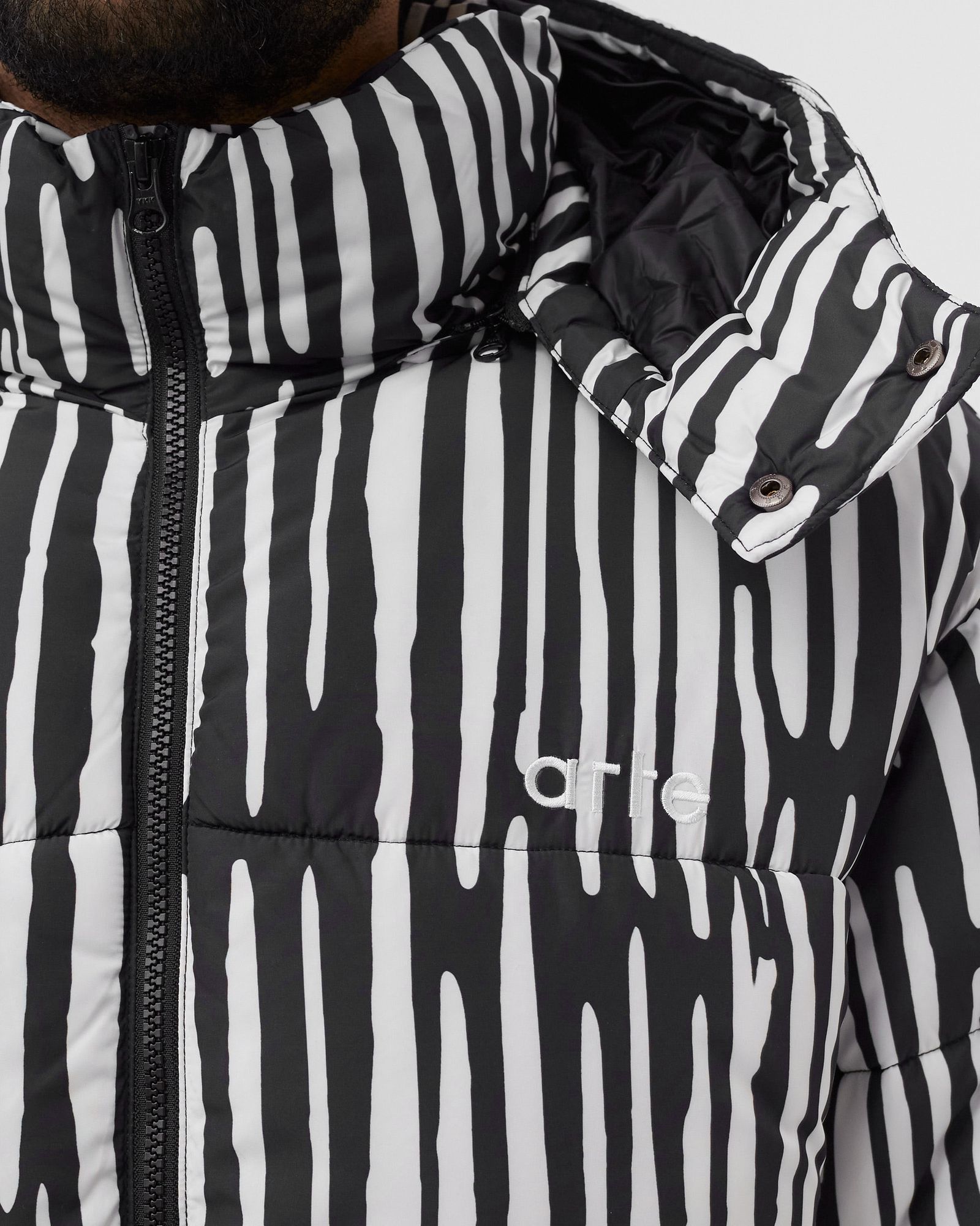 Allover Print Pufferjacket