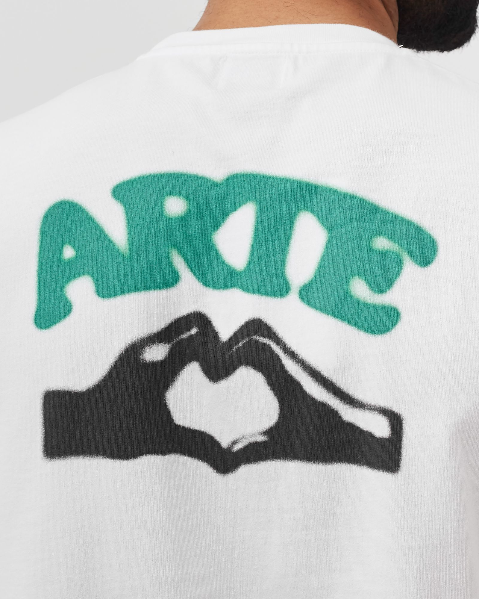 Spray Print Back Tee