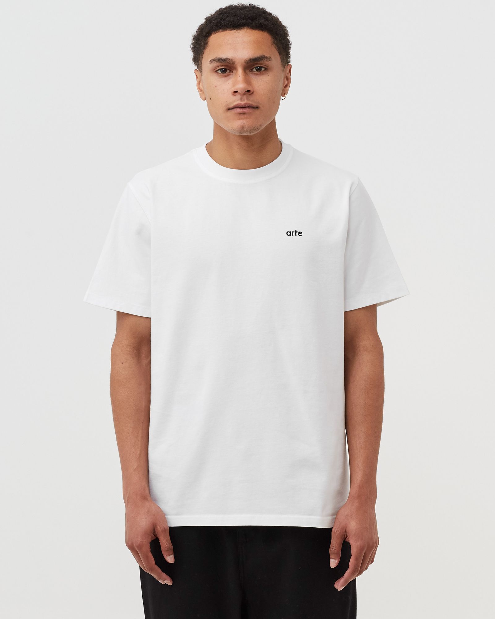 Yellow Print Back Tee