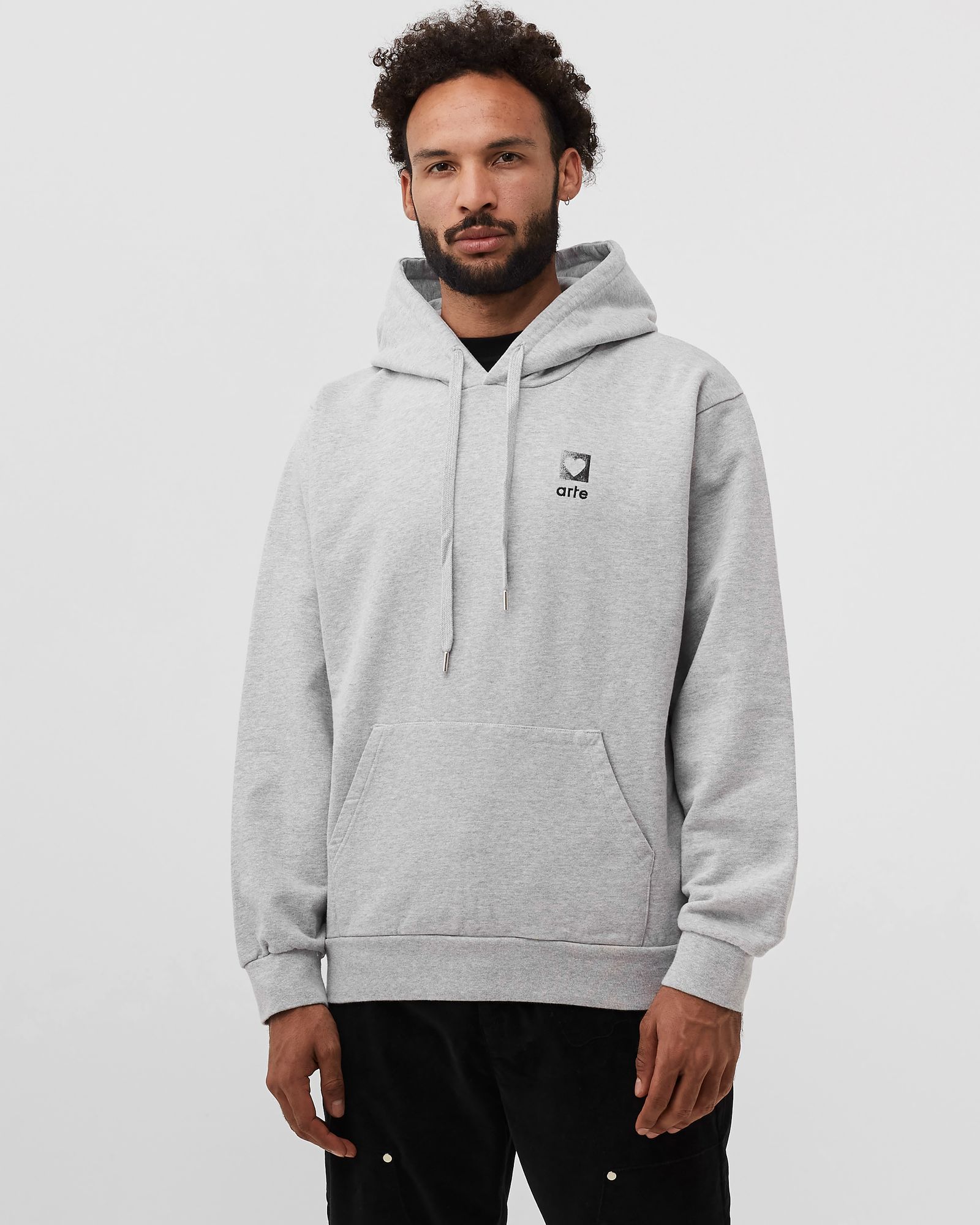 Fade Embroidery Logo Hoodie