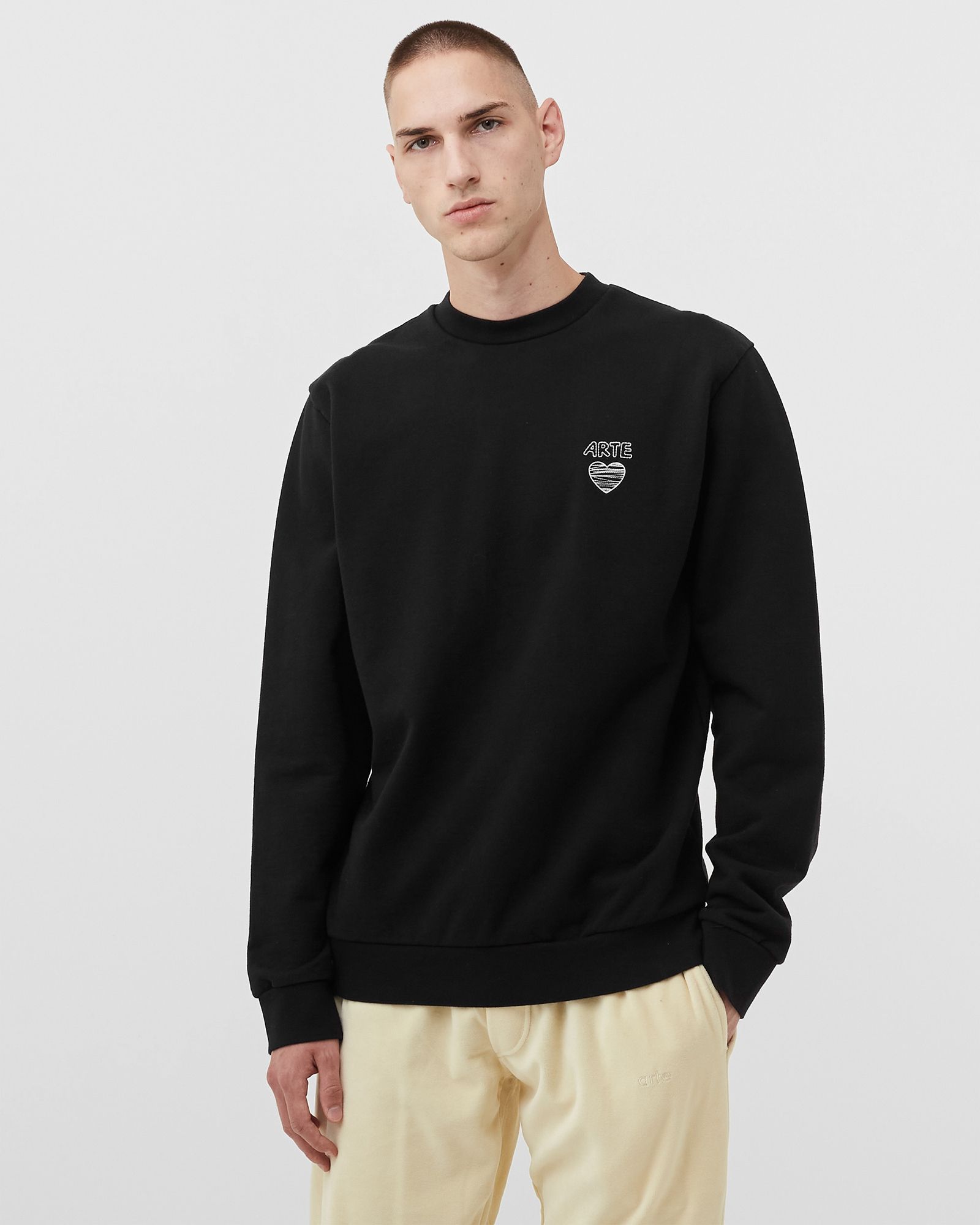 Scribble Heart Logo Crew