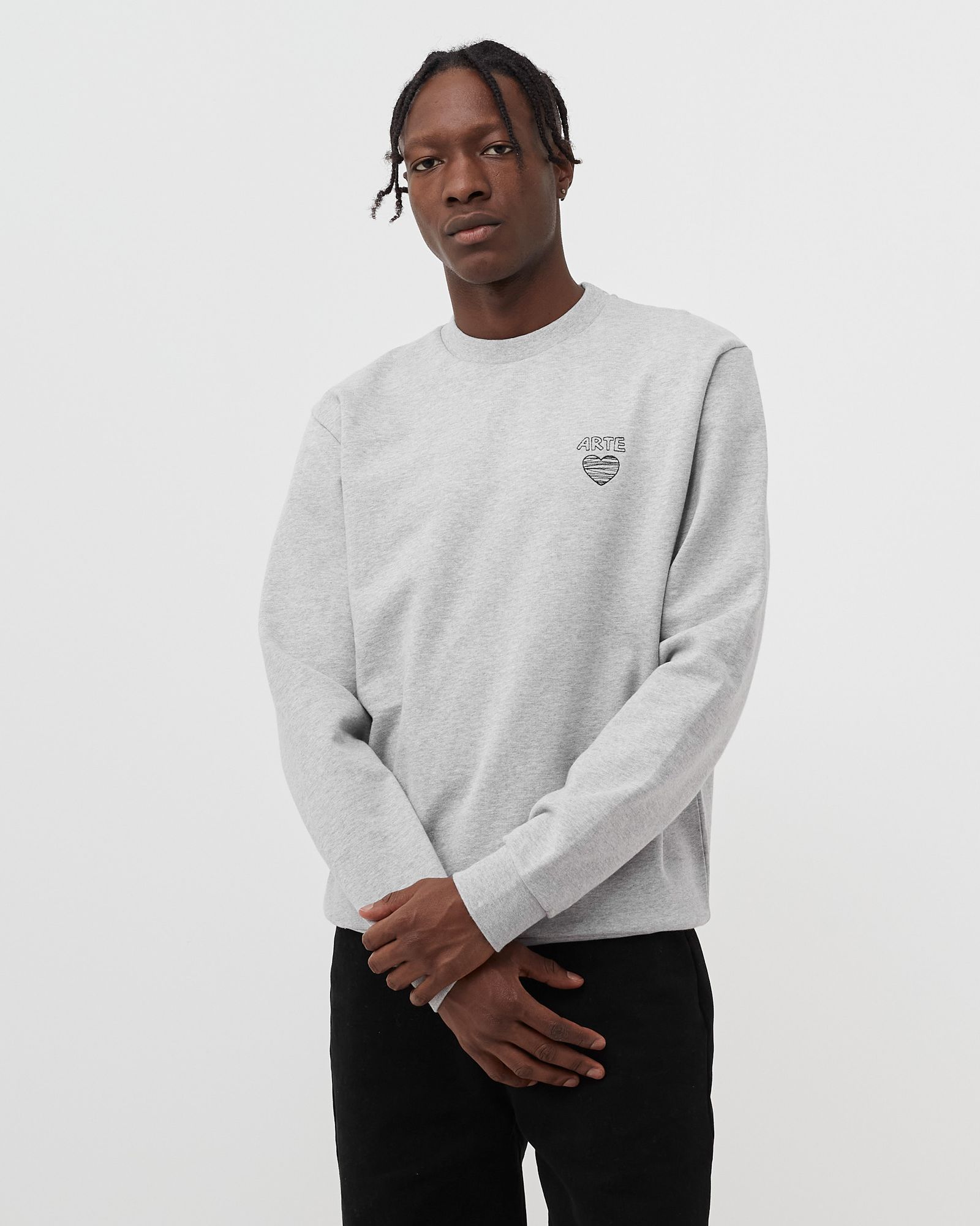 Scribble Heart Logo Crew