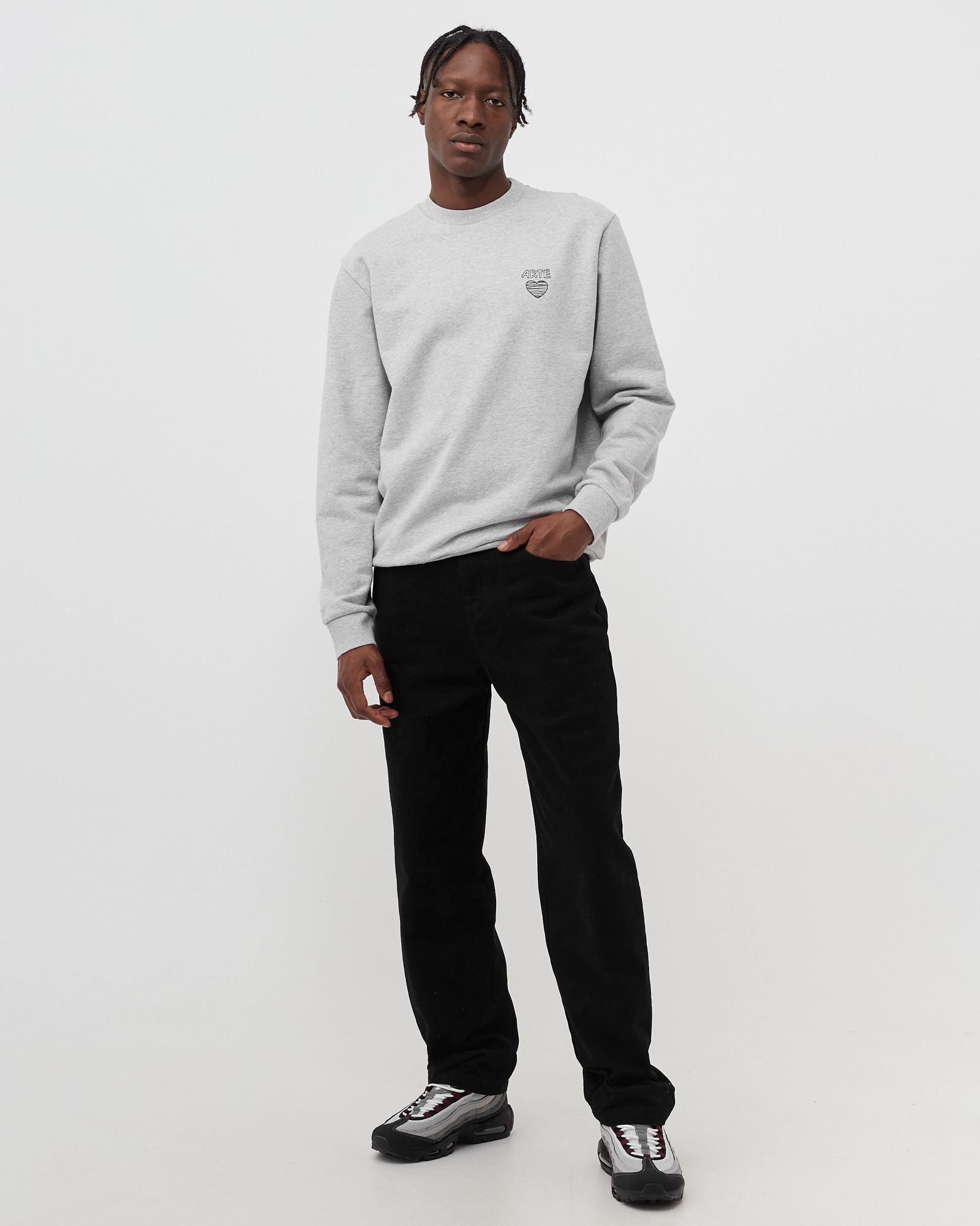 Scribble Heart Logo Crew