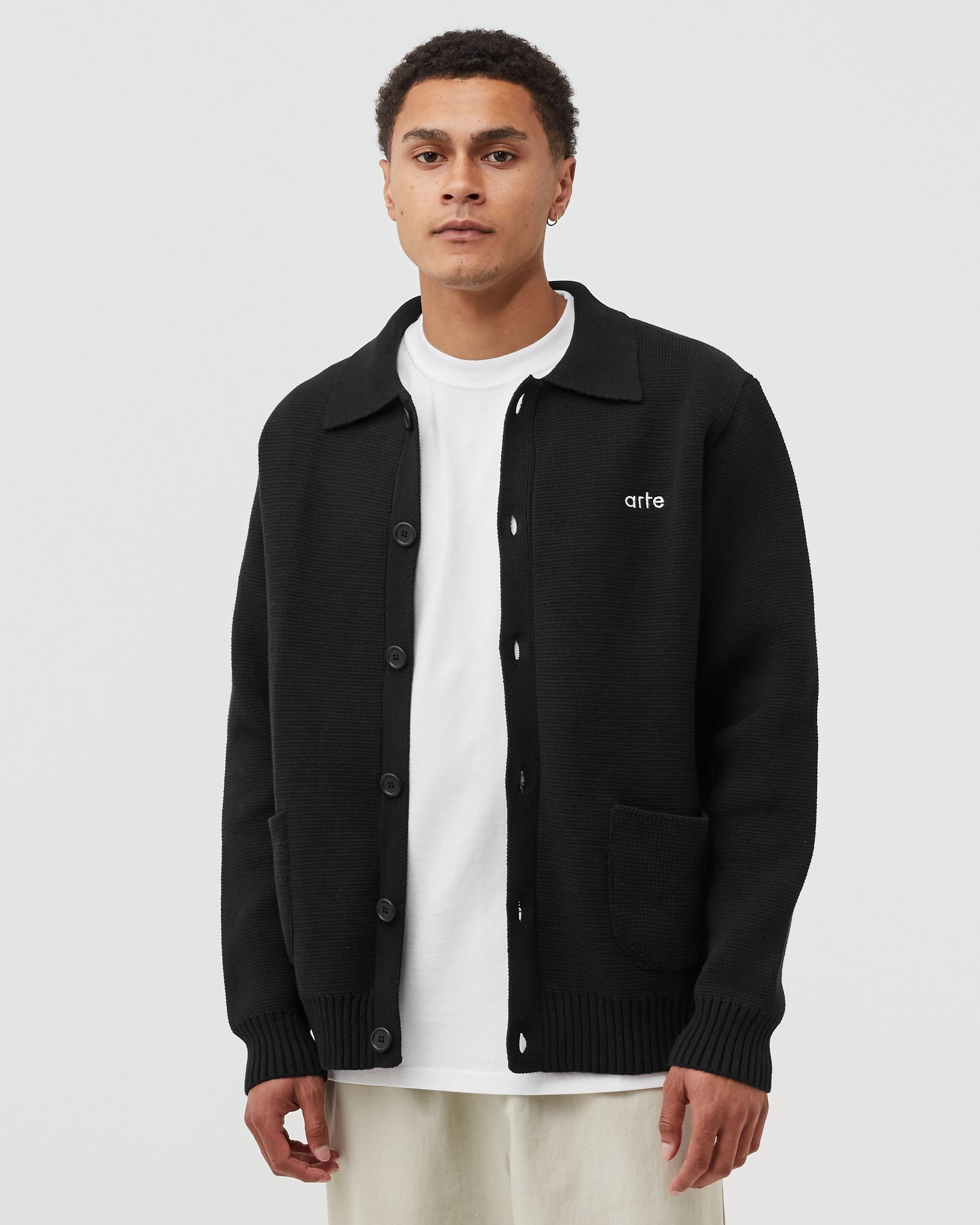 Thick Texture Cardigan