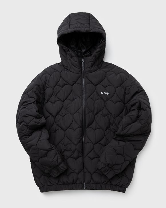 Arte Antwerp Heart Padded Pufferjacket Black black