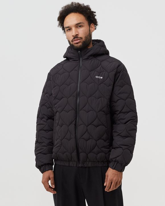 Arte Antwerp Heart Padded Pufferjacket Black black