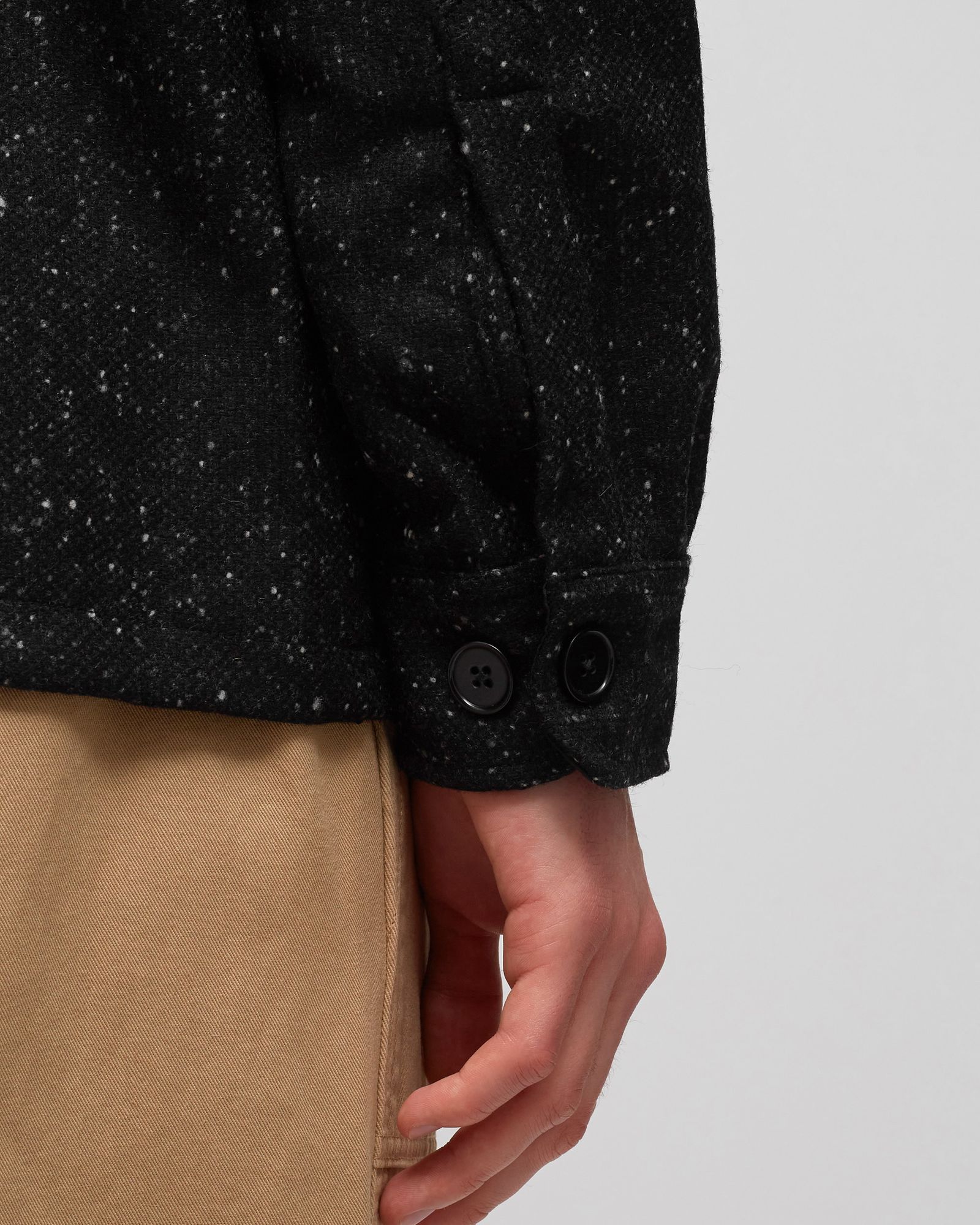 Wool Donegal Overshirt