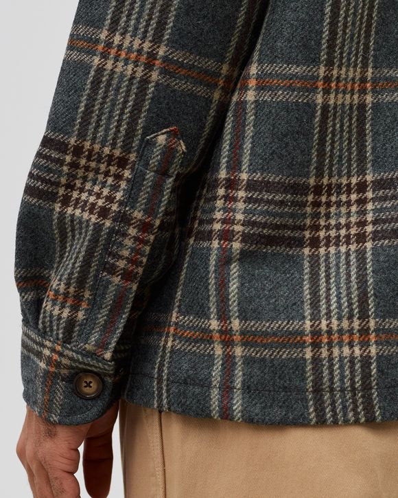 WOOL MESC OVERSHIRT