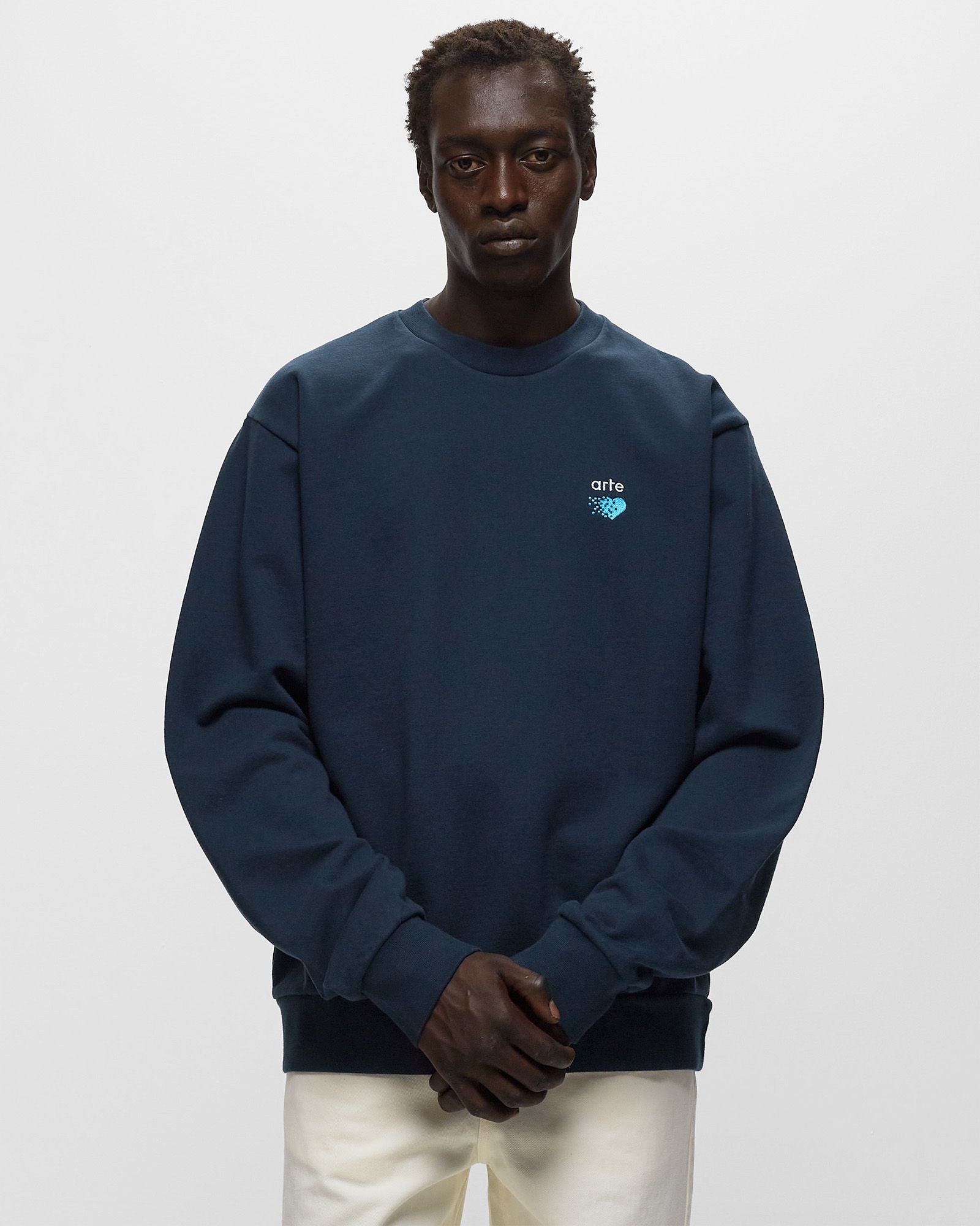 Cohen Pixel Heart Sweater