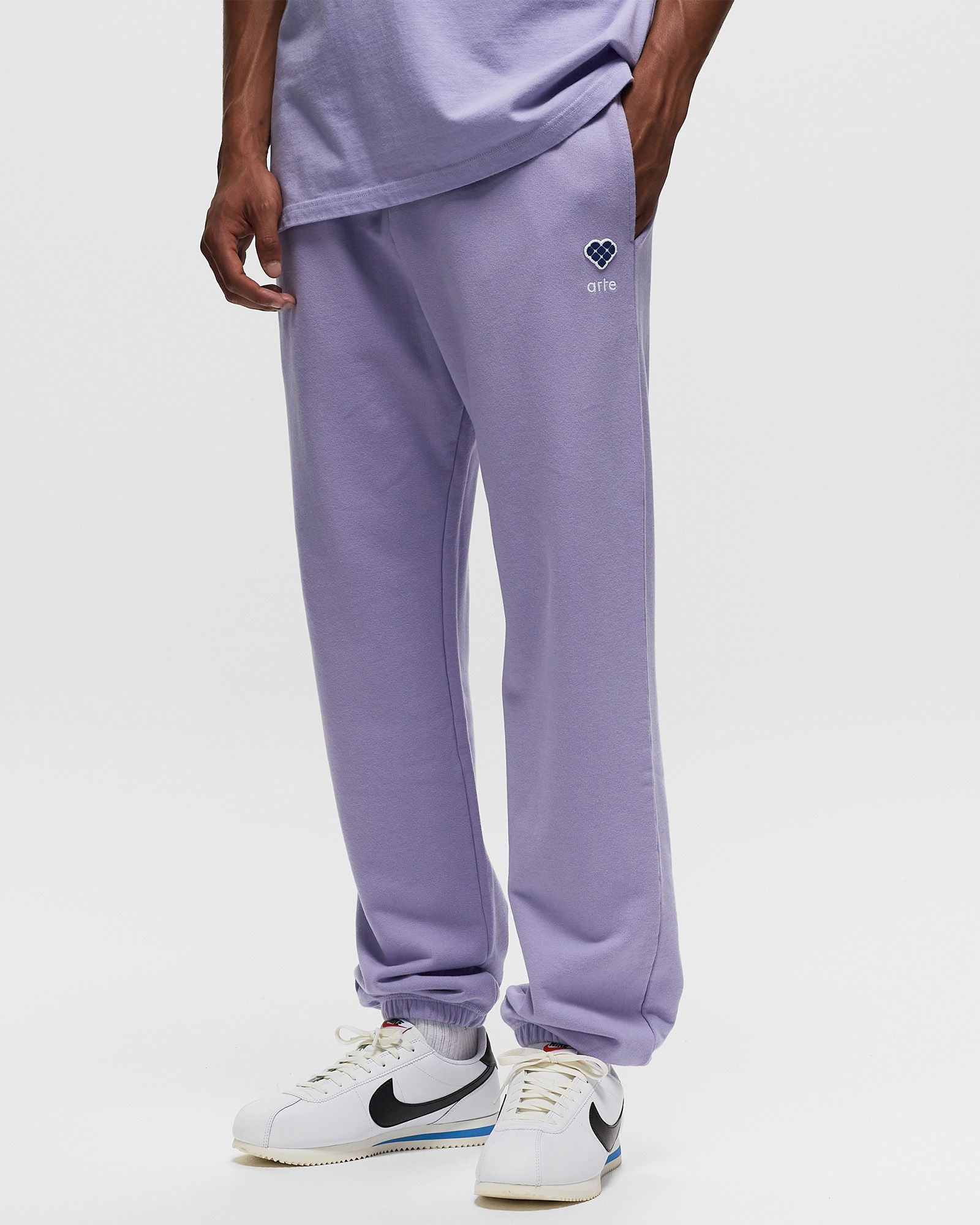 Arte Heart Circle Patch Pants