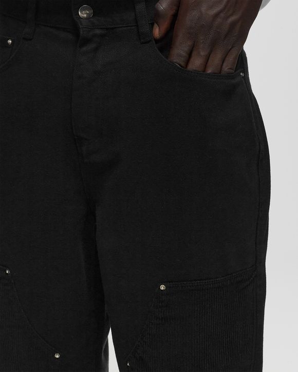 Arte Antwerp Workwear Cord/Cotton Pants Black | BSTN Store