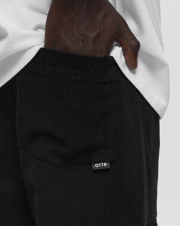 Arte Antwerp Workwear Cord Cotton Pants Black BSTN Store