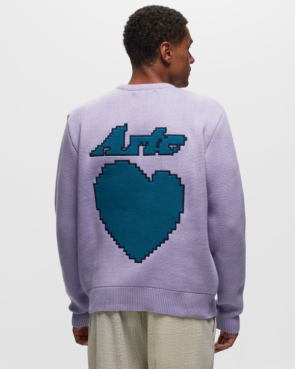 Back Pixel Heart Sweater