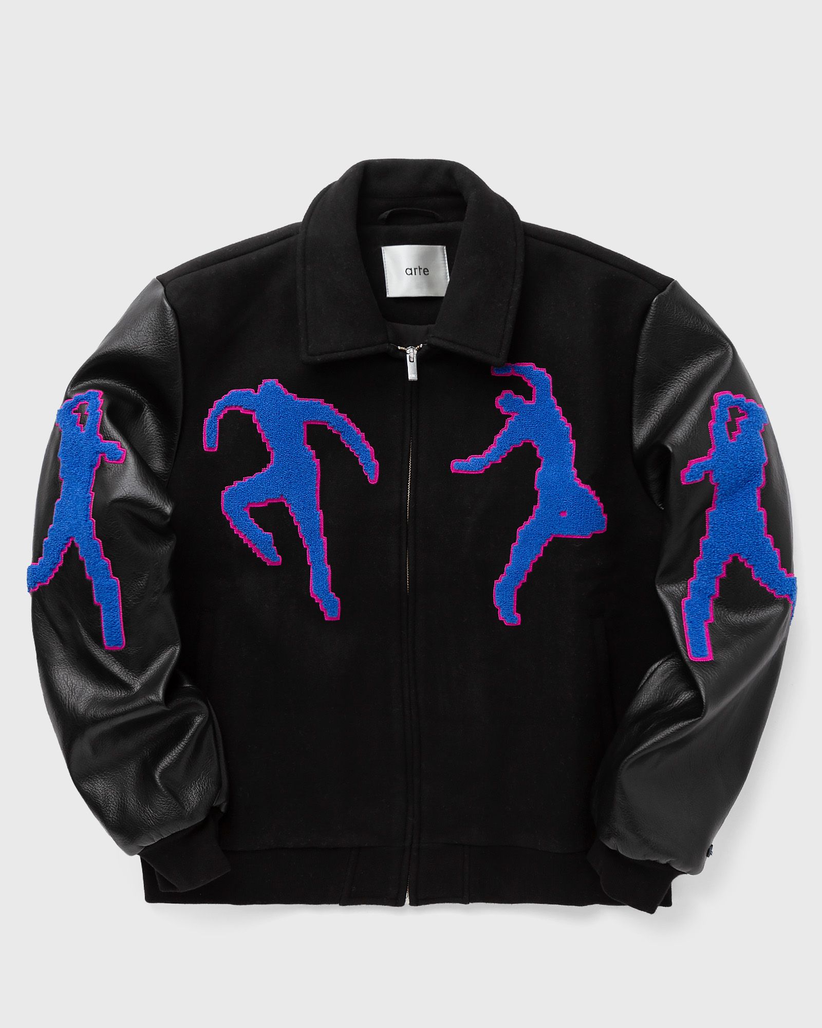 ジャケット・アウター Arte Antwerp aw23 Paris Week Black JKT Arte Antwerp Varsity Jacket Black | BSTN Store