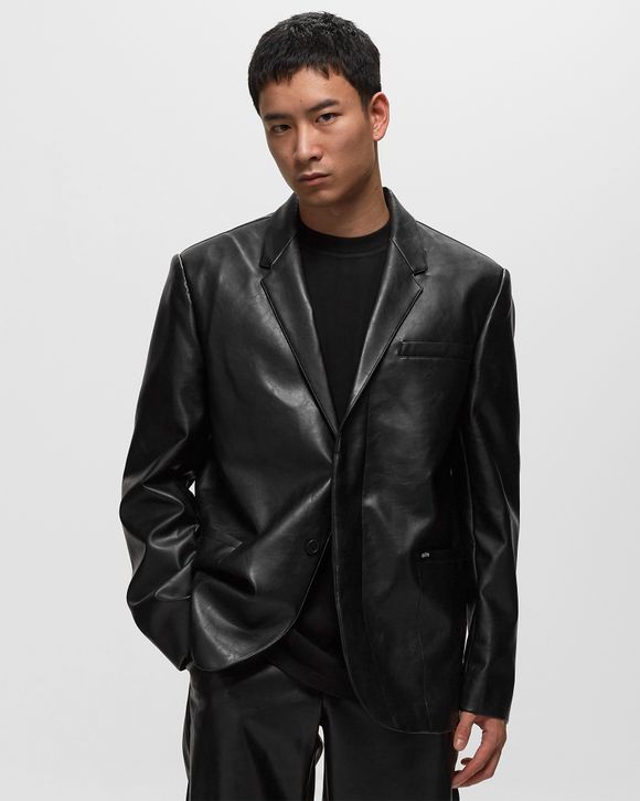 Arte Antwerp Leather Suit Jacket Black BSTN Store