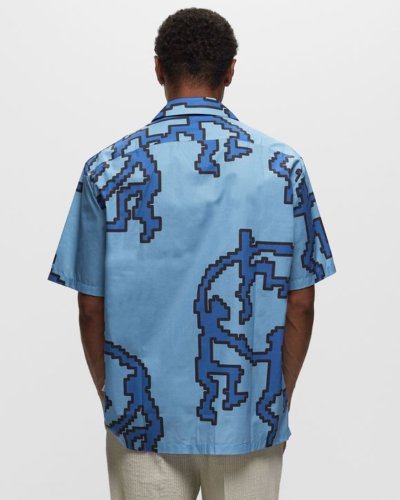 Pixel Dancer Bowling Shirt