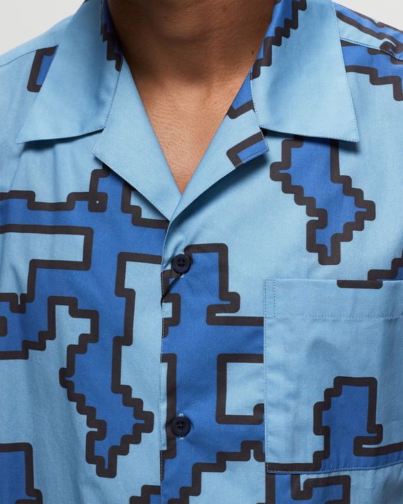 Pixel Dancer Bowling Shirt