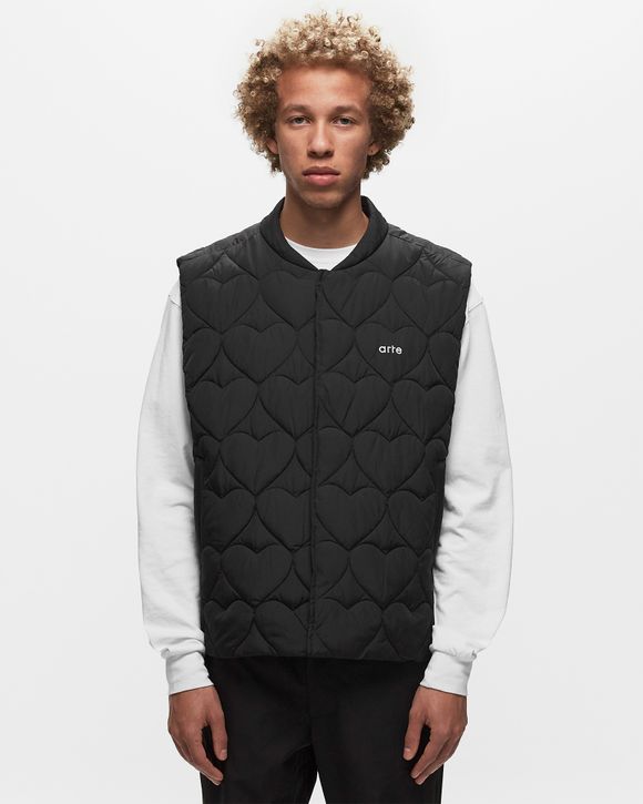 ジャケット・アウター SZ Blockprints QUILTED VEST HEART COOKIE ジャケット・アウター SZ Blockprints QUILTED VEST HEART