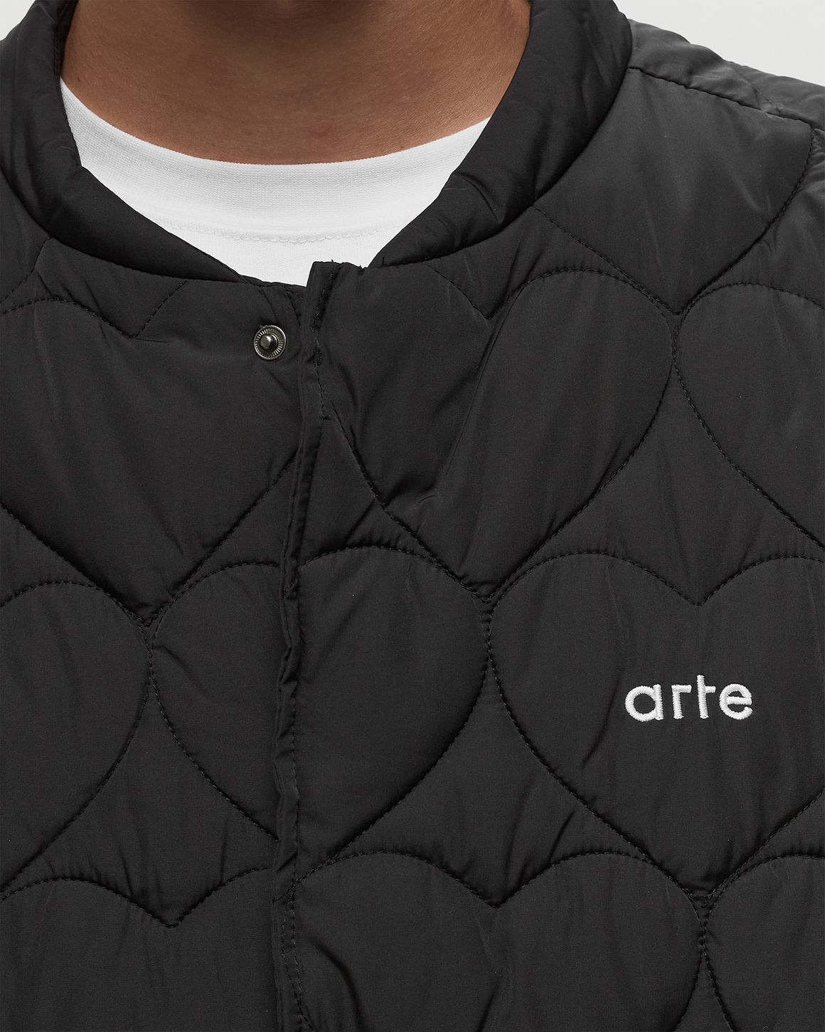 Arte Antwerp Heart Vest Black | BSTN Store