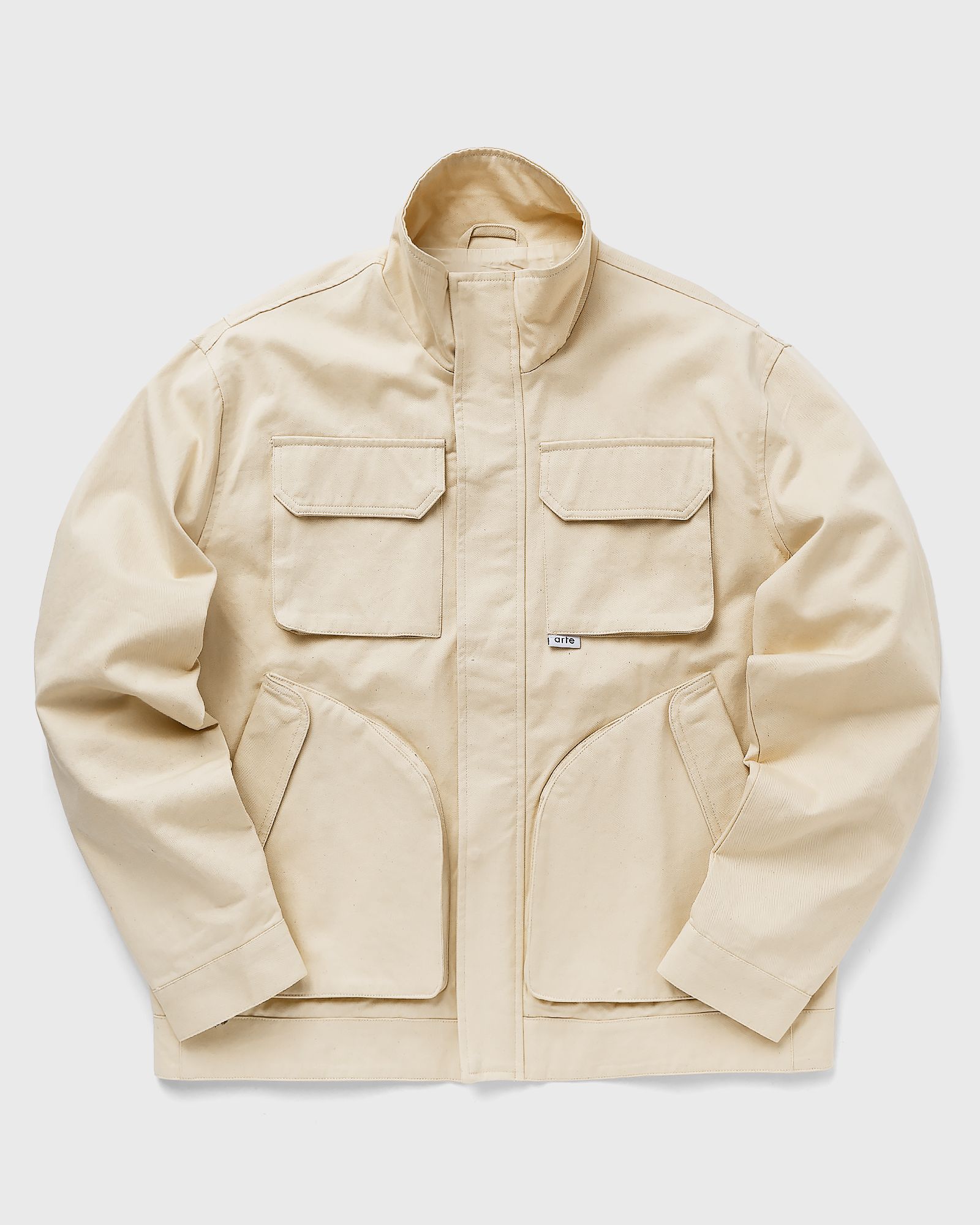 Arte Antwerp - jaden cargo jacket men denim jackets beige in größe:xxl