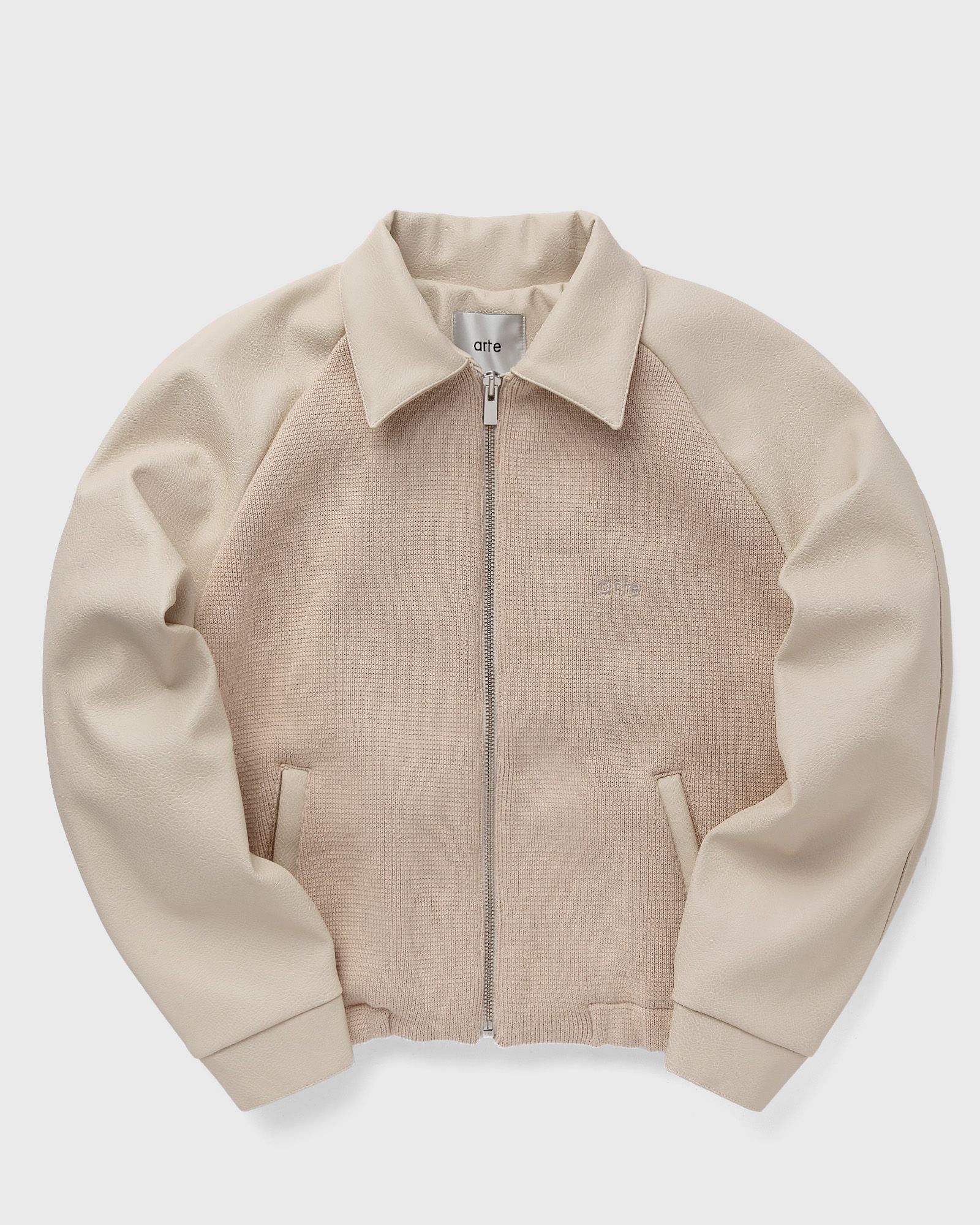 Knit & Leather Jacket