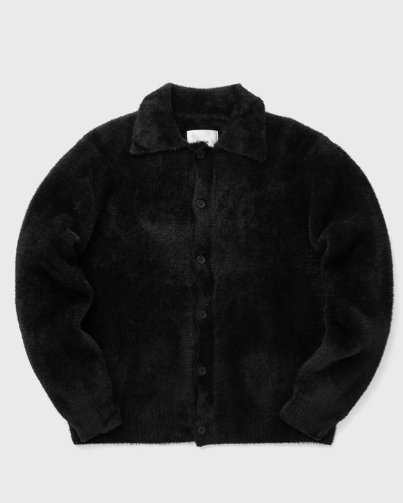Arte Antwerp Fluffy Cardigan Black | BSTN Store