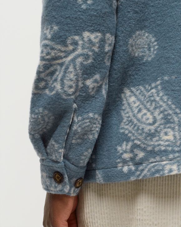 ABSTRACT PAISLEY OVERSHIRT
