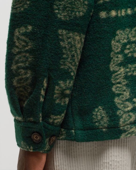 ABSTRACT PAISLEY OVERSHIRT