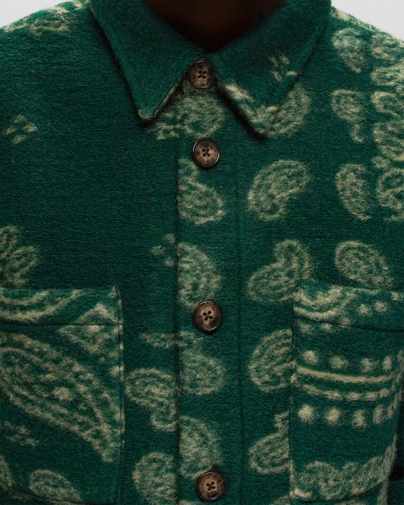 ABSTRACT PAISLEY OVERSHIRT