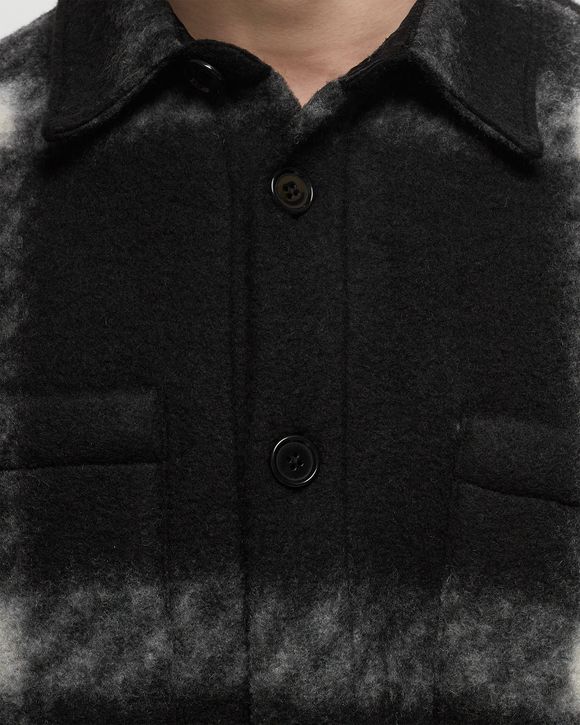 PLAID FLEECE OVERSHIRT