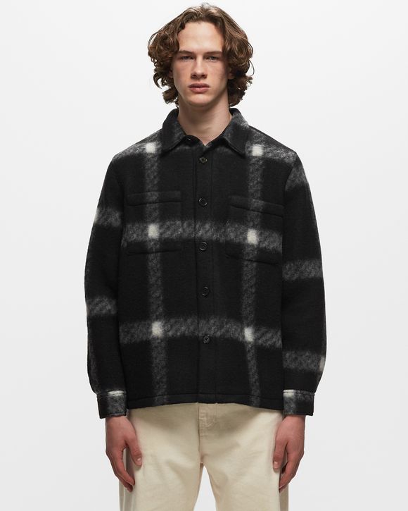 PLAID FLEECE OVERSHIRT