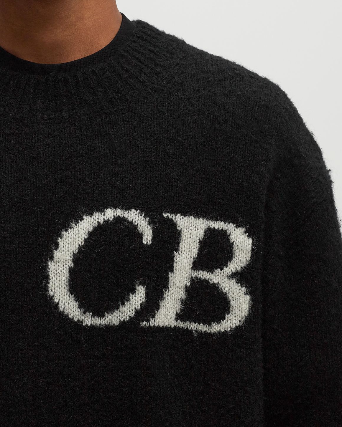 Cole Buxton CB LOGO KNIT Black | BSTN Store Cole Buxton CB LOGO KNIT Black | BSTN Store