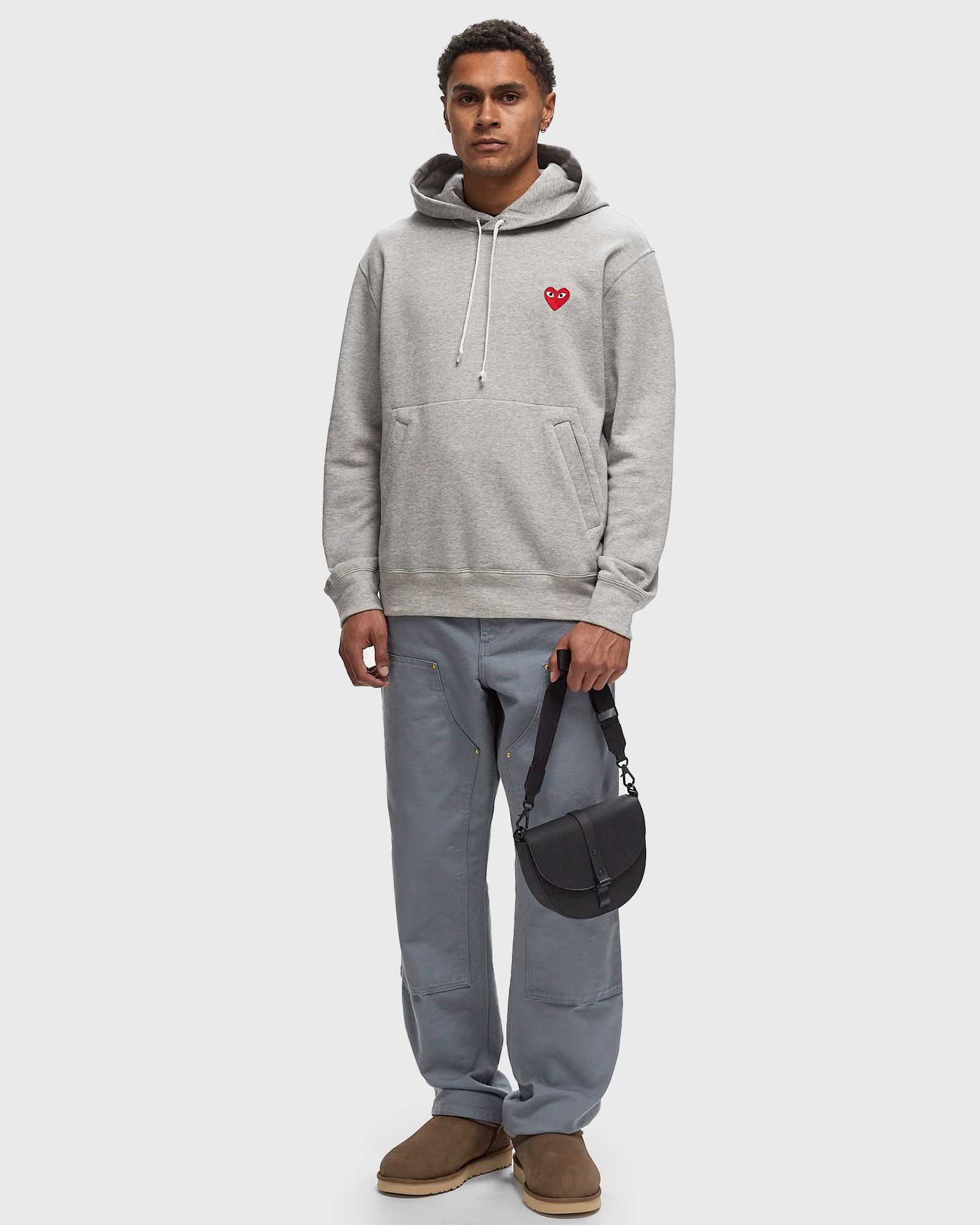 SWEATSHIRT RED EMBLEM KNIT