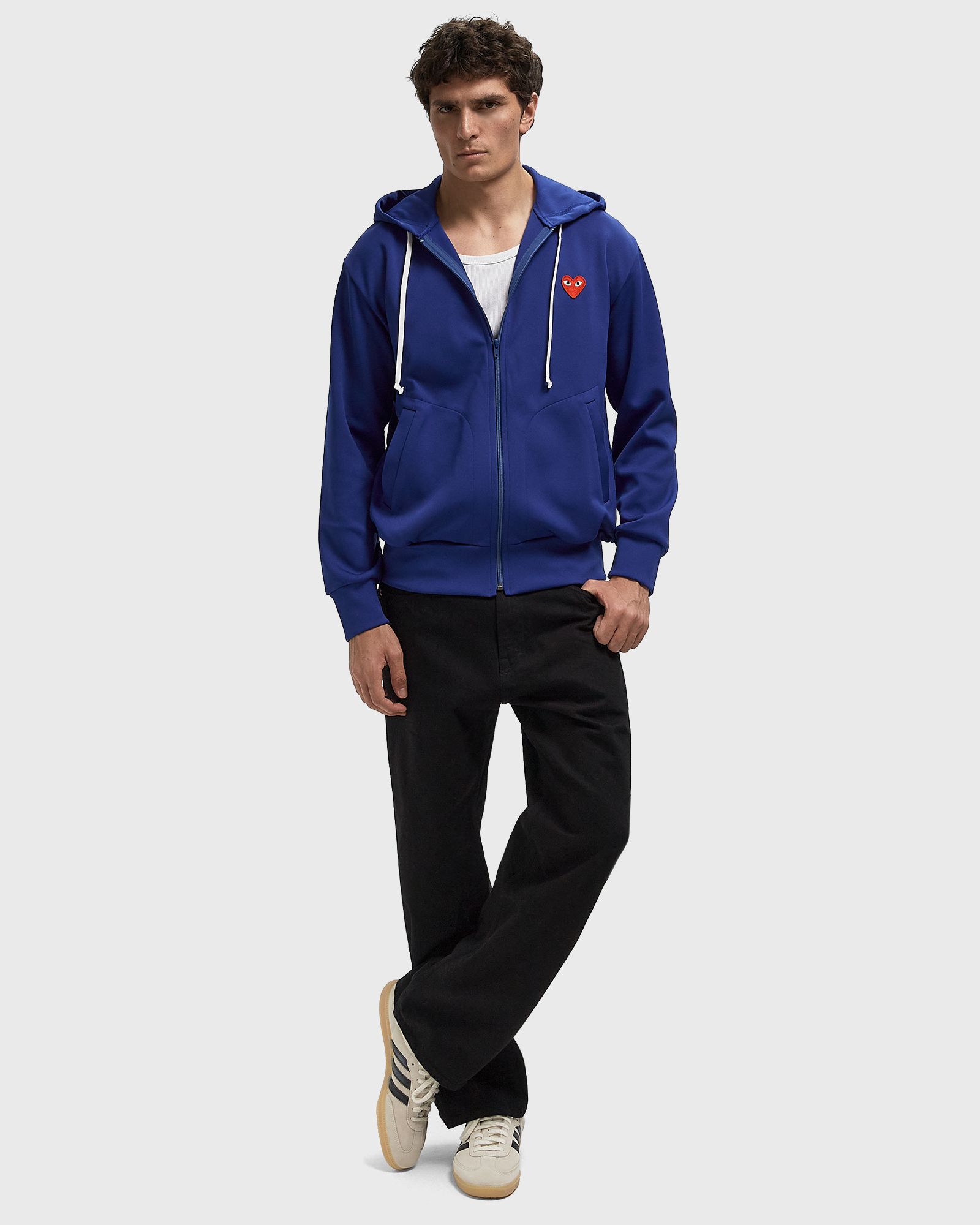 SWEATSHIRT RED EMBLEM KNIT